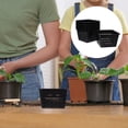 thumbnail image 1 of OUNONA 10Ud Contenedores Negros Para Plantas Con Ventilación Y Control De Para Cultivo De En Casa, 1 of 8