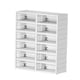thumbnail image 4 of Caja de almacenamiento de zapatos, zapatero plegable, resistente organizador de almacenamiento de bolsos, organizador de zapatos visible, contenedor 12 cuadrículas sin ruedas, 4 of 8