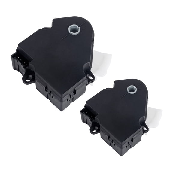 ISA HVAC Air Blend Door Actuator For Chevy Buick GMC Isuzu Oldsmobile Saab Replacement for 604-110 52402610 89018384 89018675 Set of 2