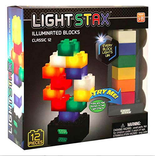 Light Stax LED Light-Up Starter Set Pieces) - Walmart.com