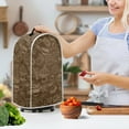 thumbnail image 3 of Yuyamidu Coffee Theme Blender Cover Stain Resistant Coffee Juice Machine Blender Dust Cover Universal Stand Mixer Case Kitchen Appliance Decorative Cover, Brown, 3 of 6