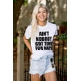 thumbnail image 3 of Aint Nobody Got Time Naps Funny Child Men's Graphic T Shirt Tees Brisco Brands S, 3 of 4