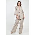 thumbnail image 5 of Conjunto a rayas manga 3/4 Roman Fashion /Juvenil, 827 (Beige) beige M, 5 of 5