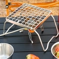 thumbnail image 1 of Soporte para Barbacoa Plegable Portátil Xihbxyly Acero Inoxidable para Exteriores, 1 of 7