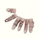 thumbnail image 1 of Cubierta de dedo falso, partes del cuerpo cortadas realistas, accesorios novedosos para Halloween, casa encantada, teatro, trucos de fiestas, 6 uds., 1 of 5