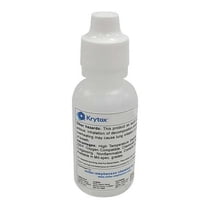 Krytox Lubricant, 2 oz., Dropper Bottle, PFPE, Colorless LCBGPL107