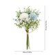 thumbnail image 3 of Ramo artificial de hortensias y paniculata | Arreglo floral artificial para bodas, decoración del hogar y accesorios de fotografía, 3 of 6