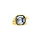 thumbnail image 1 of Anillo para Mujer con Cristal Fino Swarovski en forma de Cuadrado–  Bañado en Oro 14k– Anillo Elegante y Brillante-Aretes de Mujer de Moda, Joyería para Mujer de Moda– Regalo especial Ortiz Espinosa Temporada, 1 of 2