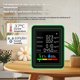 thumbnail image 3 of Total Inteligente WiFi Sensor de Calidad del Aire de Guardia Multifunción CO2/TVOC/HCHO/PM2.5/Temperatura/Humedad Negro, 3 of 5