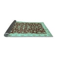 thumbnail image 2 of Ahgly Company Indoor Rectangle Oriental Light Blue Traditional Area Rugs, 5' x 8', 2 of 4