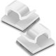 thumbnail image 1 of 120 bridas para cables, clips para cables con almohadillas autoadhesivas fuertes, organizador de cables eléctricos para cables de hogar/oficina Rojo Verde, 1 of 5