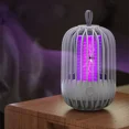 thumbnail image 1 of Modo de iluminación dual LED/UV, exterminador ecléctico mata insectos al contacto, casquillos de bombilla estándar, lámpara exterminador de mosquitos recargable de doble función exterminador, 1 of 5