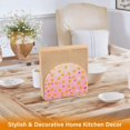 thumbnail image 6 of Yayeee Napkin Holder for Table Kitchen Paper Tissue Organization, Gradient Pink Stars, 6 of 8