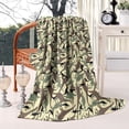 thumbnail image 2 of Camouflage Dinosaurs Silhouettes Pattern Blanket,Comfortable Soft Lamb Wool Throw Blanket,All Season,Warm Lightweight Blankets for Sofa Bed Couch Living Room Chair,40"x50", 2 of 4
