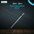 thumbnail image 2 of MARINE CITY 2-Step Telescoping Boat Hook, Durable Anodized Aluminum, Floating Design, Adjustable 48 Inch to 86 Inch, for Boats, Marines, Yachts, Kayaks Pack of 1, 2 of 7