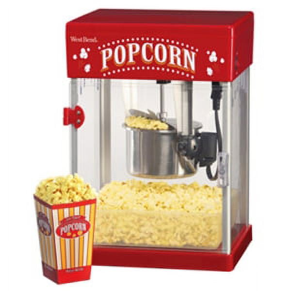 Máquina de palomitas de maíz de cine West Bend 82515 - Rojo