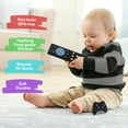 thumbnail image 6 of Baby Teething Toys, 2 Pcs Silicone Teething Toys for 3-6 month 6-12 Months - Sensory Toy Chew Toys Educational Toys for Toddler, Remote Control and Game Controller Teething Toys Set  - Black, 6 of 6