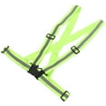thumbnail image 3 of Reflective Vest Gear, Breathable Stretch Polyester Adjustable Night Running Vest High Brightness Portable with Plastic Buckle for Cycling Jogging Walking, 3 of 7