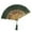 Dark Green, variant on Handmade Paper Fans Set with Tassels Carved Design oriental Folding Fan for Home Outdoor Party Wedding Decoration Traditional Silk Fan Party Table Decorations