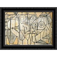 The kitchen 24x20 Black Ornate Wood Framed Canvas Art by Picasso, Pablo