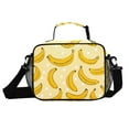 thumbnail image 5 of ALAZA Yellow Bananas White Dots Pattern Lunch Box Insulated Cooler Bag Reusable Tote Bags Shoulder Strap, 5 of 7