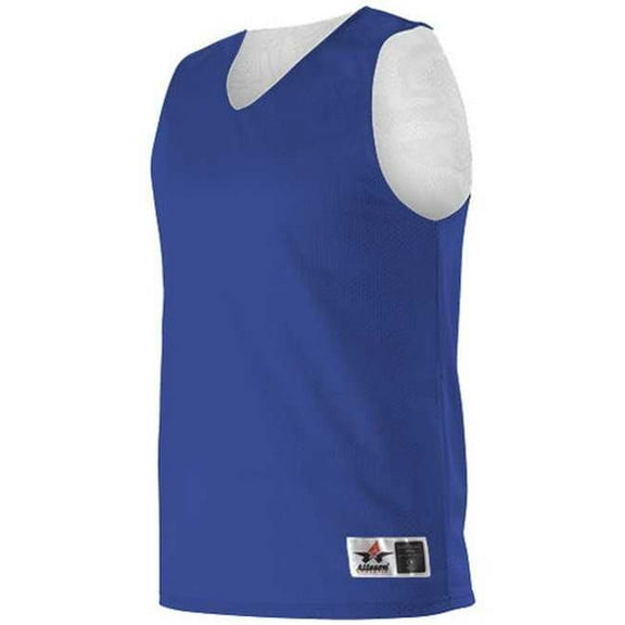 Alleson Athletic Youth Reversible Mesh Tank in Royal/ White L | 560RY