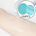 thumbnail image 4 of Fundas impermeables para los oídos,Fundas impermeables para los oídos para ducharse invisibles,Protectores desechables para los oídos Películas transparentes para el baño,Gorros de ducha, 4 of 7