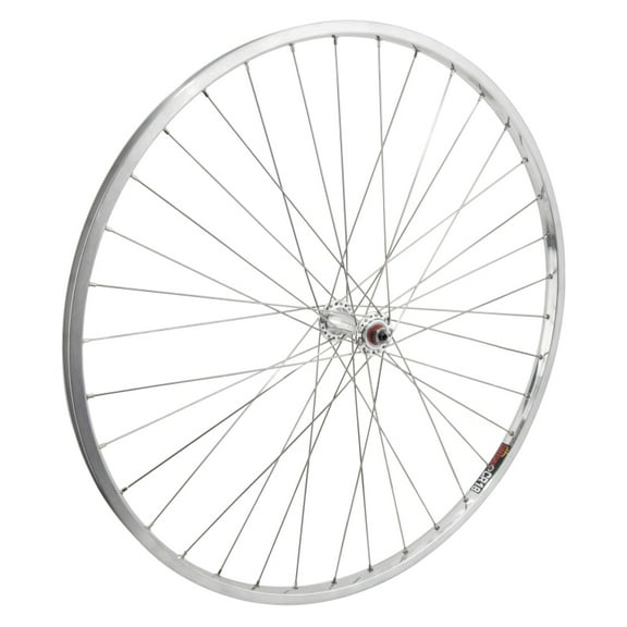 Wheel Master 27in Sun CR18 Front QRx100mm Double Wall Rim Brake Clincher Sil