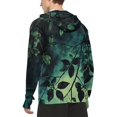 thumbnail image 4 of WTOBBY Men's Camouflage Fashion Hoodie with Long Sleeve SPF/UV Sun Protection, Protective Shirt for Outdoor Activities, Quick-Dry and Comfortable ,Green XL, 4 of 4