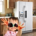 thumbnail image 5 of GustaveDesign 2 Pieces Refrigerator Door Handle Covers, Kitchen Appliance Decor Handles Antiskid Anti-Static Protector Perfect for Grill,Dishwasher "Black", 5 of 9