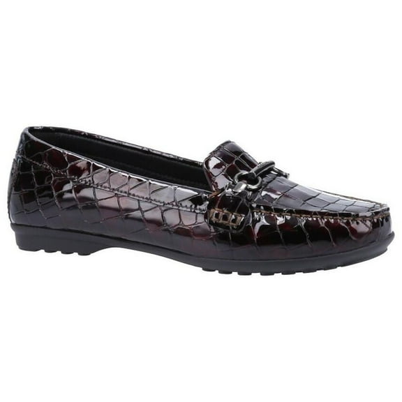 Geox Womens Elidia Leather Moccasins