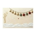 thumbnail image 1 of Christmas Door Mat Embroidered Absorbent Non-Slip Entrance Mat, 1 of 6