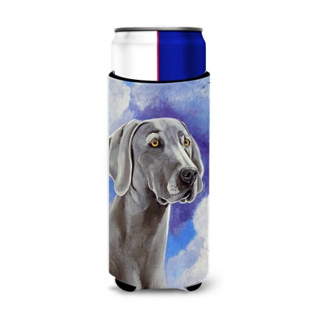 

Caroline s Treasures 7063MUK Weimaraner Azure Skies Ultra Hugger for slim cans Slim Can multicolor