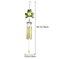 thumbnail image 3 of Fashion Cute Retro Classic Frog Wind Chimes, Outdoor Garden Porch Balcony Aluminum Tube Wind Chimes Bells Ornament Home Decoration, 3 of 5