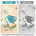 thumbnail image 4 of Set de carrito de compras para niños Jovow con comida simulada para niños, tamaño 3+, 4 of 7