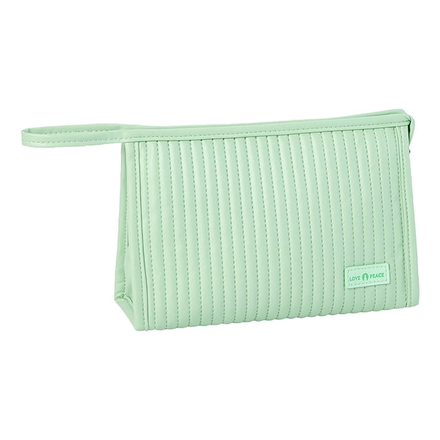 Fiudx Bonita Bolsa de Maquillaje, Organizador Portátil de Artículos de Tocador, Elegante Bolsa de Cosméticos con Forma de Pastel, Diseño de Fácil Acceso para Acceder Rápidamente a Tus Artículos, Perf