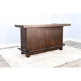 thumbnail image 5 of Sunny Designs Homestead 80" Transitional Wood Gorgeous Bar Unit in Tobacco Leaf, 5 of 8