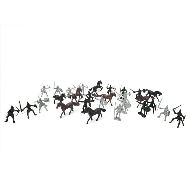 Juguete De Soldado, Desarrollar Habilidades De Inteligencia, Juguete De Guerrero Medieval De Plástico Para Decoración Del Hogar