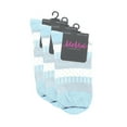 thumbnail image 3 of MeMoi Pattern Mix Women's Cotton Blend Ankle Socks - Womens - Female, One Size, Sesame, 3 of 4
