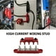 thumbnail image 3 of FLhrweasw Perno Cableado Alta Corriente La Barra Colectora Del Bloque Distribución 4 Postes (M8 Rojo), 3 of 9