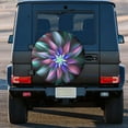thumbnail image 3 of Kdxio Colored Abstract for Tire Cover Wheel Protectors Tyre Covers Weatherproof Wheel Covers Universal Fit for Trailer Rv SUV Truck Camper Travel Trailers 15 inch, 3 of 8