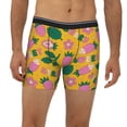 thumbnail image 2 of Picia Strawberry Pattern Men's Athletic Long Leg Briefs , Performance Stretch Underwear，Moisture-Wicking, 2 of 7