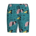 thumbnail image 6 of Daiia Dachshund Dog Mens Woven Stretch Pajama Short,Short Pajama Pants-3X-Large, 6 of 7