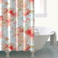 thumbnail image 4 of Pioneer Flower Floral Print Pattern Shower Curtain 72"x72" ,Bathroom Decorative Shower Curtains Set with 12 Hooks,Modern Waterproof Washable Shower Curtain, 4 of 5