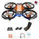 thumbnail image 3 of Mini Drone en modo sin cabeza, cuadricóptero RC manual con 2 baterías (naranja) Ehuebsd libre de BPA, 3 of 9