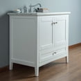 thumbnail image 6 of Stufurhome Tower Modern 36 Inches White Single Sink Bathroom Vanity, 6 of 7
