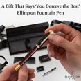 thumbnail image 3 of Set de pluma estilográfica Ellington Pens Crimson Blend con punta fina, 3 of 7