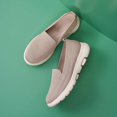 thumbnail image 4 of Women's Knitted Mesh Lightweight Walking Sneakers Casual Lightweight Arch Support Slip On Orthotic Soft Sole Shoes Breathable Non Slip Work Shoes, 4 of 8