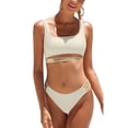 thumbnail image 1 of Ensemble Bikini Taille Haute pour Femmes Maillots de Bain Tankini Deux Pièces, 1 of 6