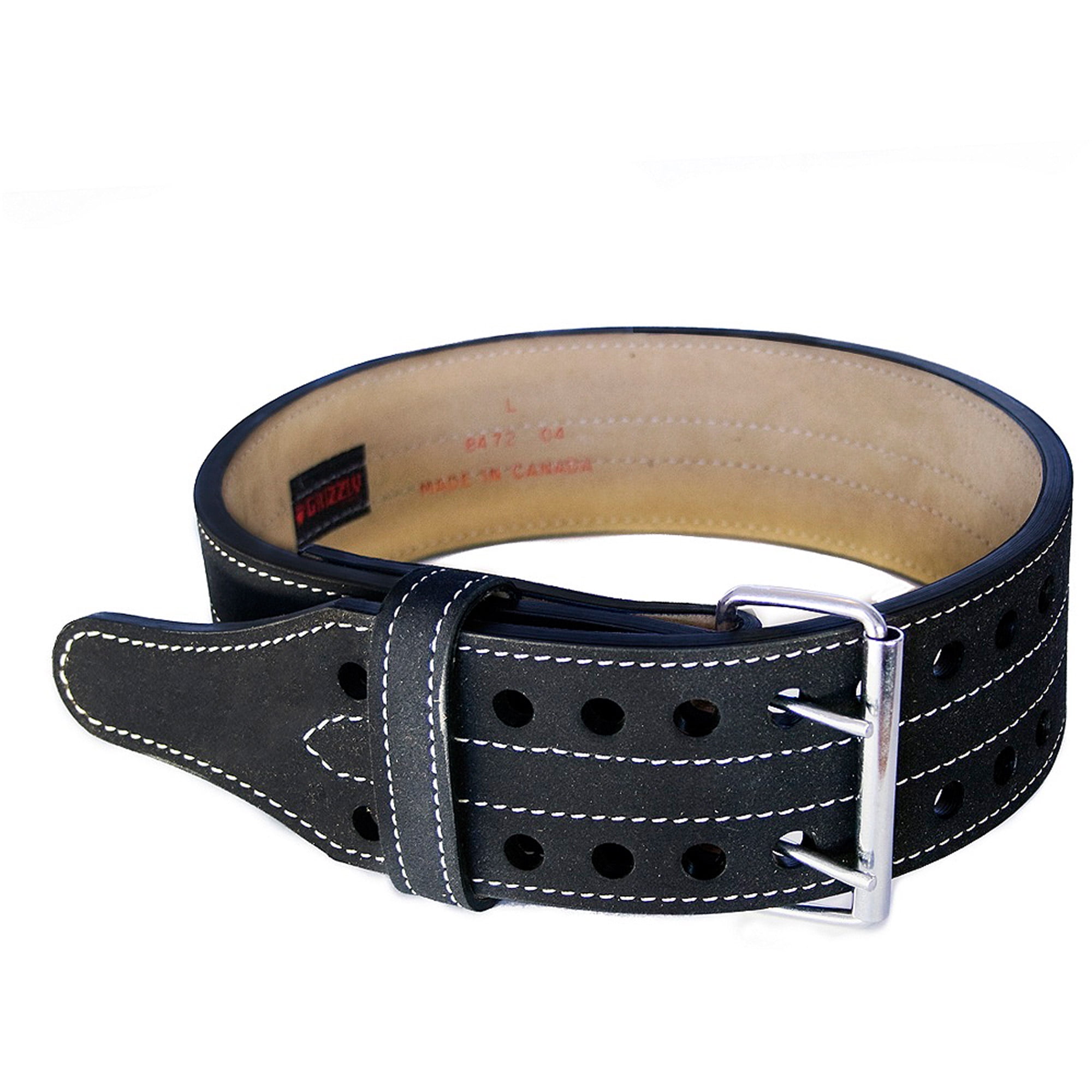 POWERLIFTING BELT SINGLE DOUBLE PRONG WEIGHTLIFTING GYM TRAINING WORKOUT LEATHER 